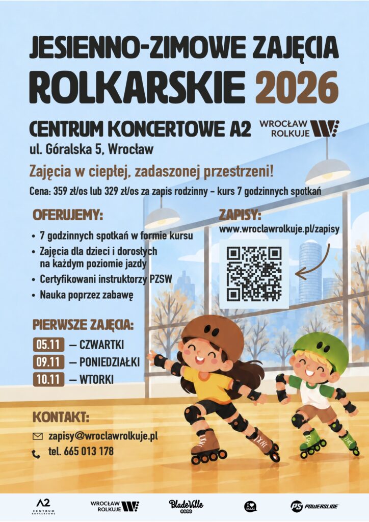 Plakat Wrocław Rolkuje 2027